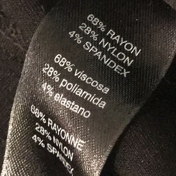 Chicos Black Pants Womens 0.5 So Slimming Stretch Classic Ankle Cropped - Picture 6 of 10